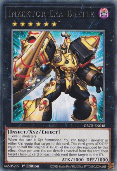 Inzektor Exa-Beetle (GRCR-EN048) [The Grand Creators]