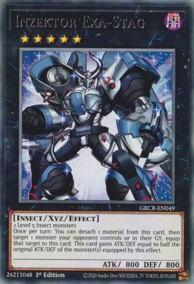 Inzektor Exa-Stag (GRCR-EN049) [The Grand Creators]
