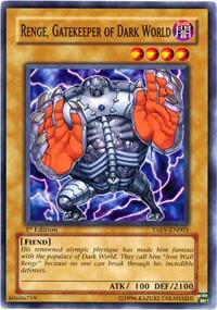 Renge, Gatekeeper of Dark World (TAEV-EN003) [Tactical Evolution]