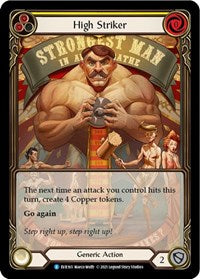 High Striker (Yellow) (Extended Art) (EVR165) [Everfest]