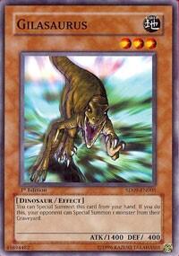 Gilasaurus (SD09-EN005) [Structure Deck: Dinosaur's Rage]