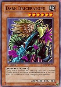 Dark Driceratops (SD09-EN006) [Structure Deck: Dinosaur's Rage]