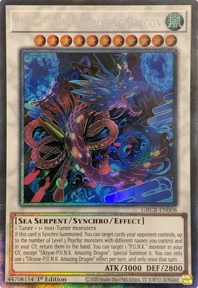 Ukiyoe-P.U.N.K. Amazing Dragon (CR) (GRCR-EN008) [The Grand Creators]