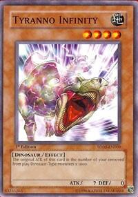 Tyranno Infinity (SD09-EN009) [Structure Deck: Dinosaur's Rage]