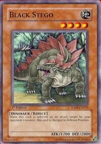 Black Stego (SD09-EN013) [Structure Deck: Dinosaur's Rage]