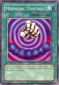 Mesmeric Control (SD09-EN022) [Structure Deck: Dinosaur's Rage]