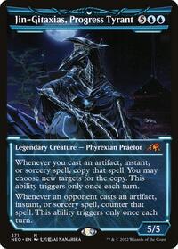 Jin-Gitaxias, Progress Tyrant (Showcase) (371) [Kamigawa: Neon Dynasty]