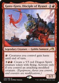 Goro-Goro, Disciple of Ryusei (145) [Kamigawa: Neon Dynasty]