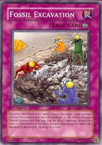 Fossil Excavation (SD09-EN036) [Structure Deck: Dinosaur's Rage]