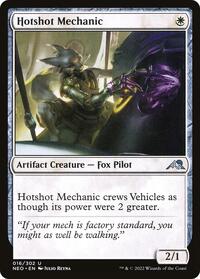 Hotshot Mechanic (16) [Kamigawa: Neon Dynasty]