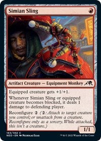 Simian Sling (163) [Kamigawa: Neon Dynasty]