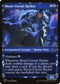 Moon-Circuit Hacker (Showcase) (334) [Kamigawa: Neon Dynasty]