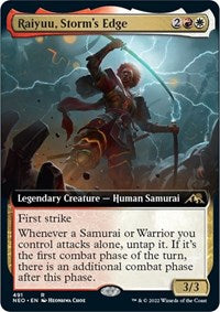 Raiyuu, Storm's Edge (Extended Art) (491) [Kamigawa: Neon Dynasty]
