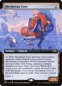 Mechtitan Core (Extended Art) (497) [Kamigawa: Neon Dynasty]