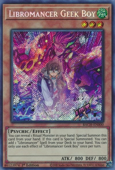Libromancer Geek Boy (BACH-EN000) [Battle of Chaos]