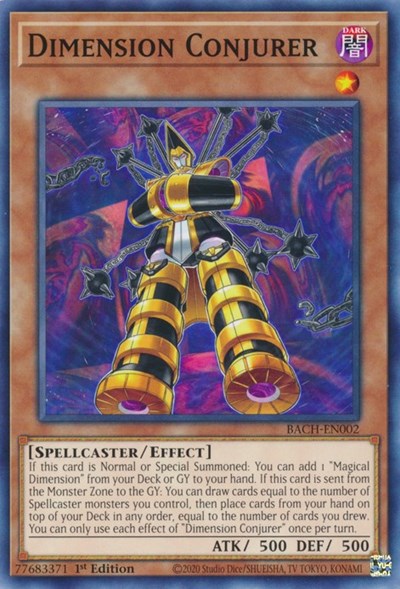 Dimension Conjurer (BACH-EN002) [Battle of Chaos]