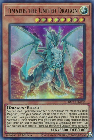 Timaeus the United Dragon (BACH-EN003) [Battle of Chaos]