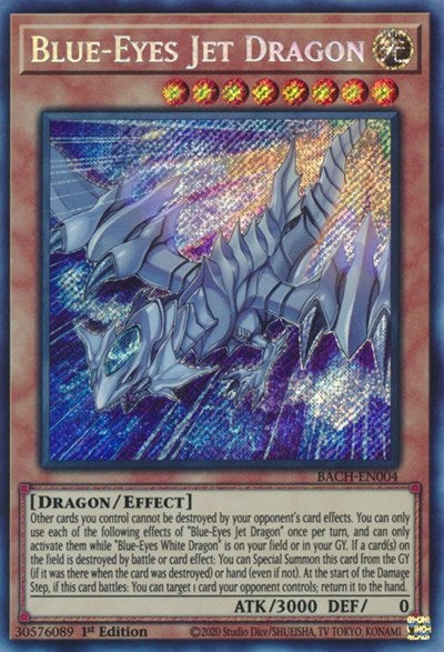 Blue-Eyes Jet Dragon (BACH-EN004) [Battle of Chaos]