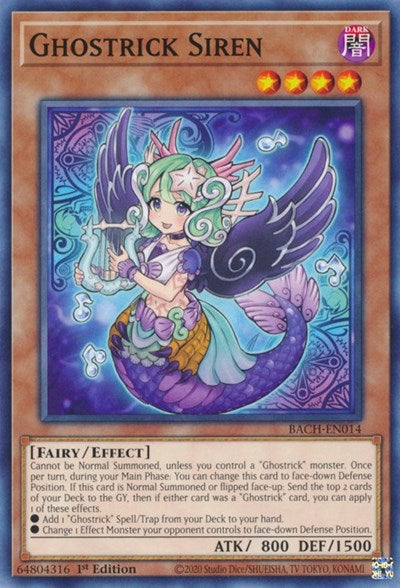Ghostrick Siren (BACH-EN014) [Battle of Chaos]