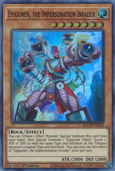 Epigonen, the Impersonation Invader (BACH-EN026) [Battle of Chaos]