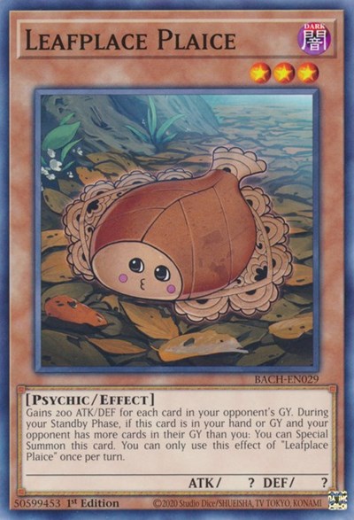 Leafplace Plaice (BACH-EN029) [Battle of Chaos]