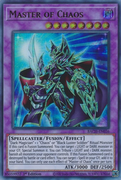 Master of Chaos (BACH-EN036) [Battle of Chaos]