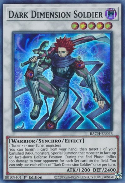 Dark Dimension Soldier (BACH-EN043) [Battle of Chaos]