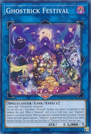 Ghostrick Festival (BACH-EN047) - Battle of Chaos 1st Edition