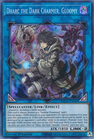 Dharc the Dark Charmer, Gloomy (BACH-EN049) [Battle of Chaos]
