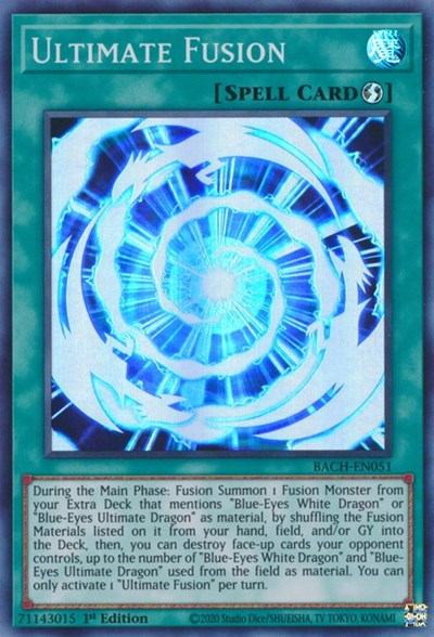 Ultimate Fusion (BACH-EN051) [Battle of Chaos]