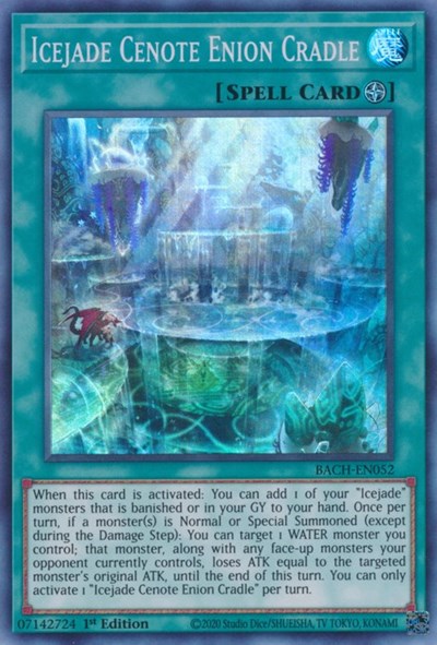 Icejade Cenote Enion Cradle (BACH-EN052) [Battle of Chaos]