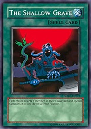 The Shallow Grave (SDRL-EN023) - Structure Deck: Rise of the Dragon Lords 1st Edition