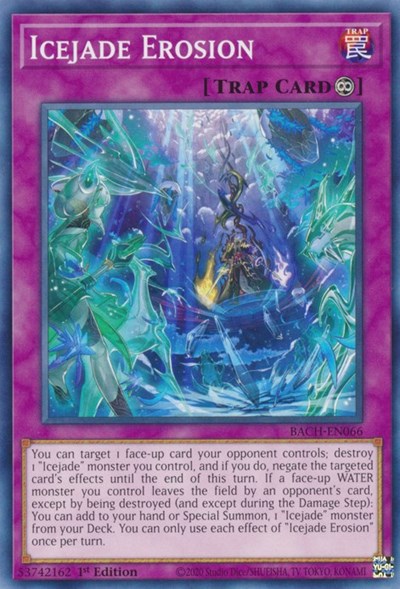 Icejade Erosion (BACH-EN066) [Battle of Chaos]