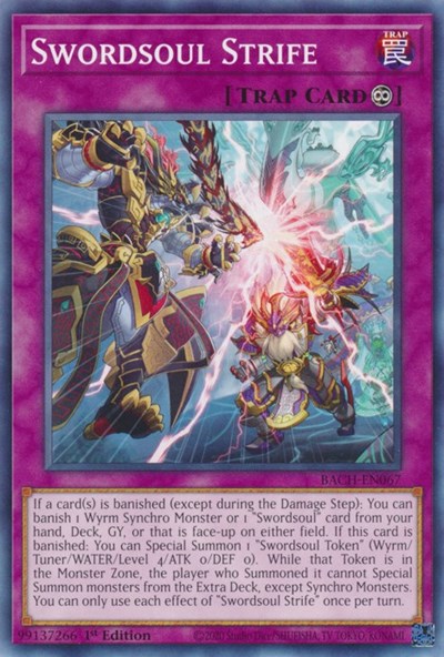 Swordsoul Strife (BACH-EN067) [Battle of Chaos]