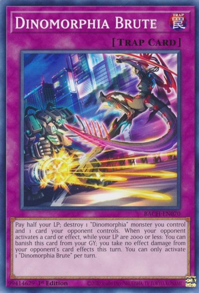 Dinomorphia Brute (BACH-EN070) [Battle of Chaos]