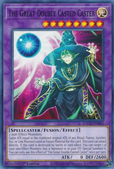 The Great Double Casted Caster (BACH-EN084) [Battle of Chaos]