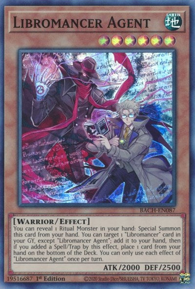 Libromancer Agent (BACH-EN087) [Battle of Chaos]