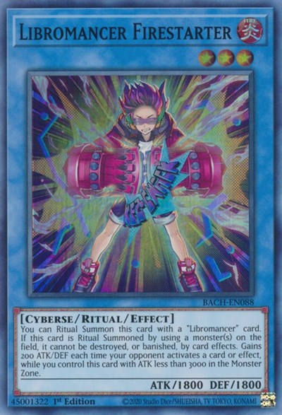Libromancer Firestarter (BACH-EN088) [Battle of Chaos]