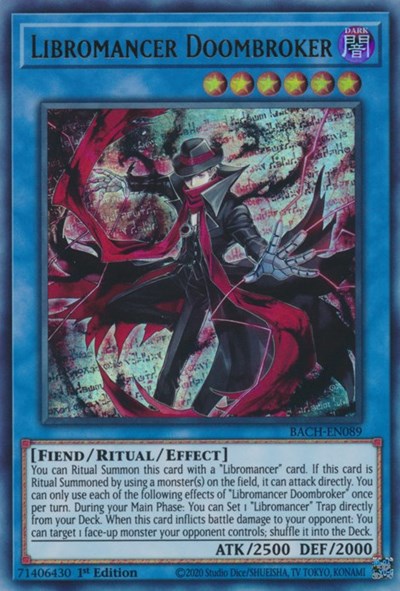 Libromancer Doombroker (BACH-EN089) [Battle of Chaos]