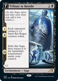 Tribute to Horobi (Extended Art) (462) [Kamigawa: Neon Dynasty]