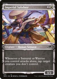Imperial Subduer (Showcase) (310) [Kamigawa: Neon Dynasty]
