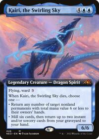 Kairi, the Swirling Sky (Extended Art) (446) [Kamigawa: Neon Dynasty]