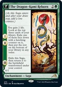 The Dragon-Kami Reborn (Extended Art) (473) [Kamigawa: Neon Dynasty]