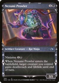 Nezumi Prowler (Showcase) (344) [Kamigawa: Neon Dynasty]