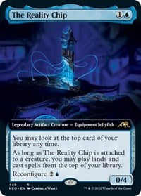 The Reality Chip (Extended Art) (449) [Kamigawa: Neon Dynasty]