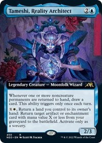 Tameshi, Reality Architect (Extended Art) (450) [Kamigawa: Neon Dynasty]