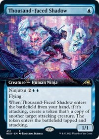 Thousand-Faced Shadow (Extended Art) (451) [Kamigawa: Neon Dynasty]