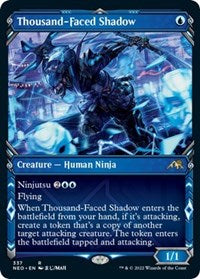 Thousand-Faced Shadow (Showcase) (337) [Kamigawa: Neon Dynasty]