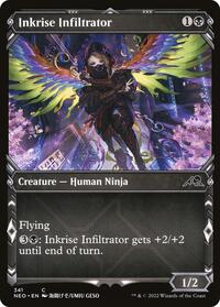 Inkrise Infiltrator (Showcase) (341) [Kamigawa: Neon Dynasty]