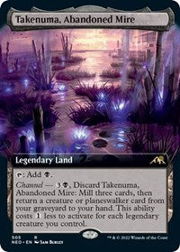 Takenuma, Abandoned Mire (Extended Art) (505) [Kamigawa: Neon Dynasty]